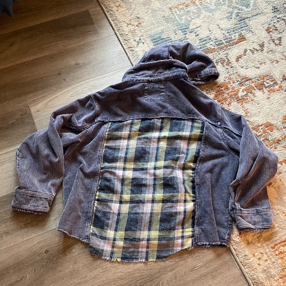 Stoosh corduroy & plaid jacket - Picture 2 of 5